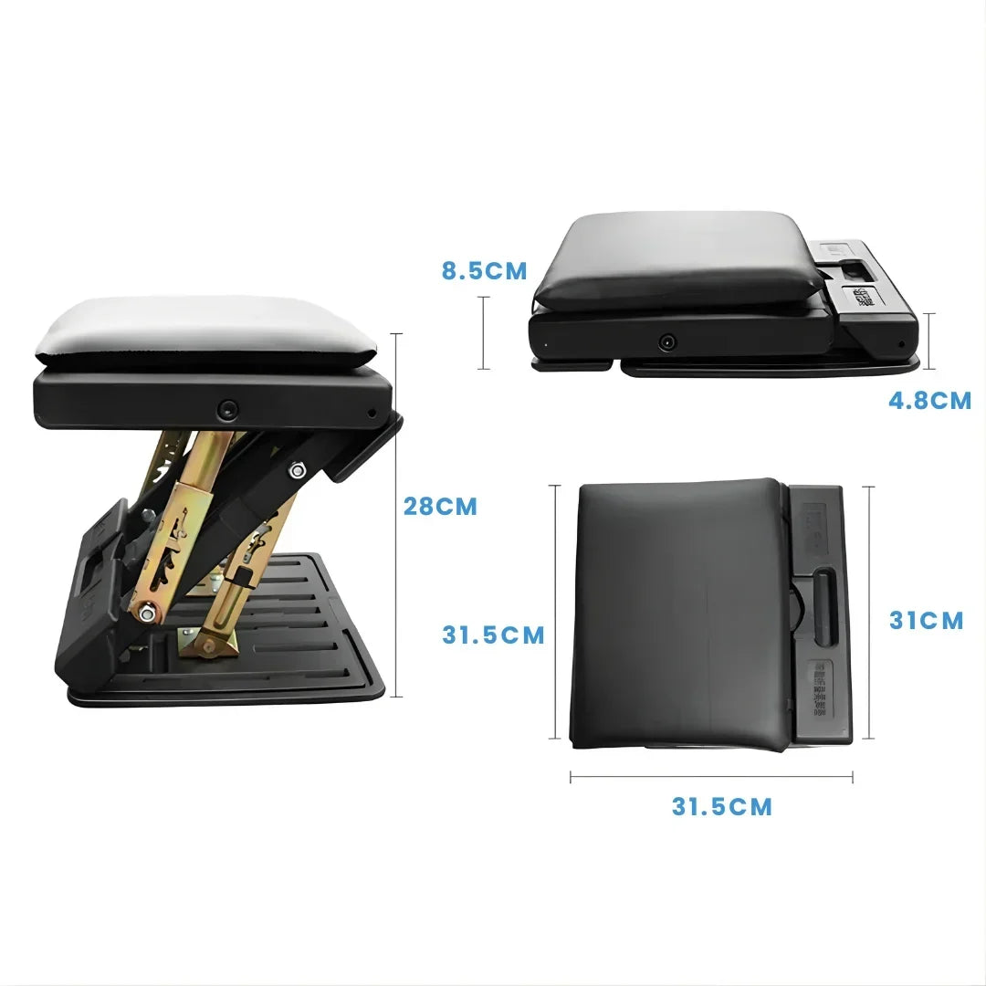 Ergonomic Adjustable Foot Rest Stool