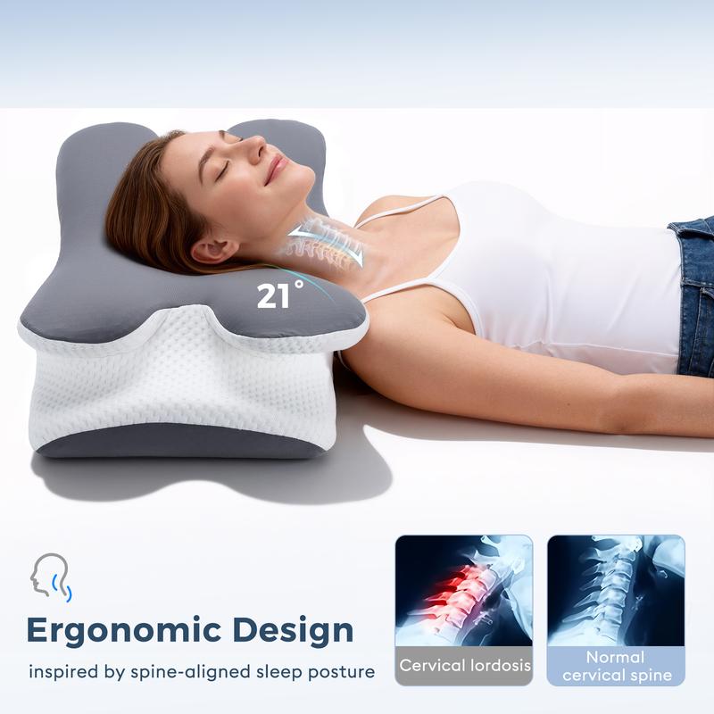 Advanced Cooling Memory Neck Adjustable Pillow