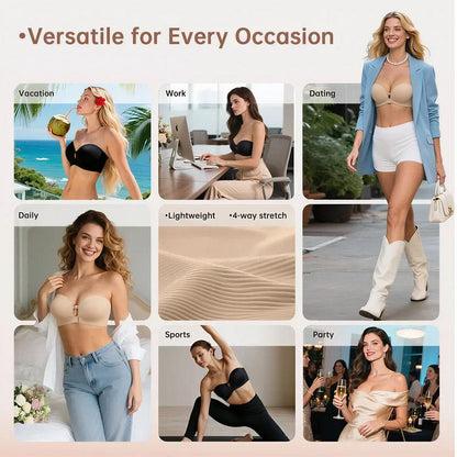 Veerola™ Seamless Comfort Push-Up Bra