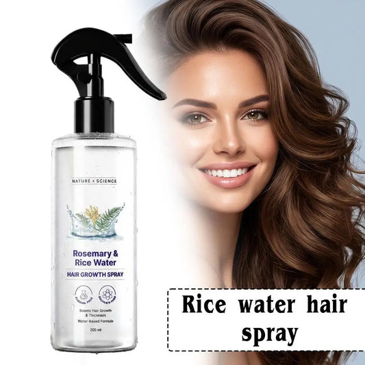 Rosemary & Rice Water Natural Hair Growth Spray