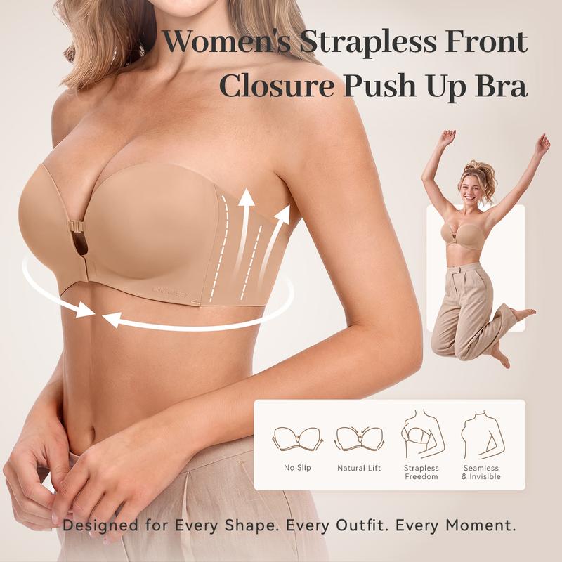 Veerola™ Seamless Comfort Push-Up Bra