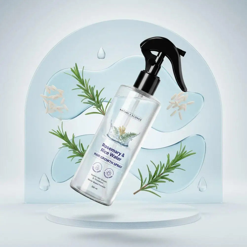 Rosemary & Rice Water Natural Hair Growth Spray