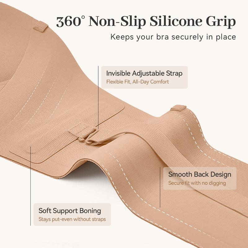 Veerola™ Seamless Comfort Push-Up Bra