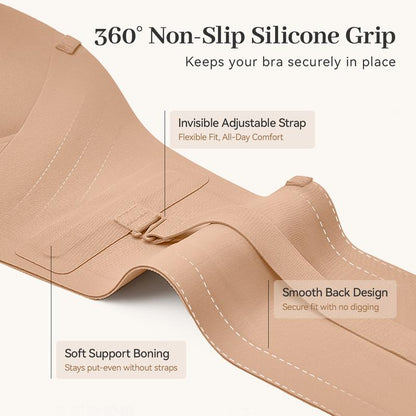 Veerola™ Seamless Comfort Push-Up Bra
