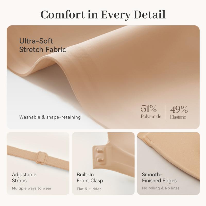 Veerola™ Seamless Comfort Push-Up Bra
