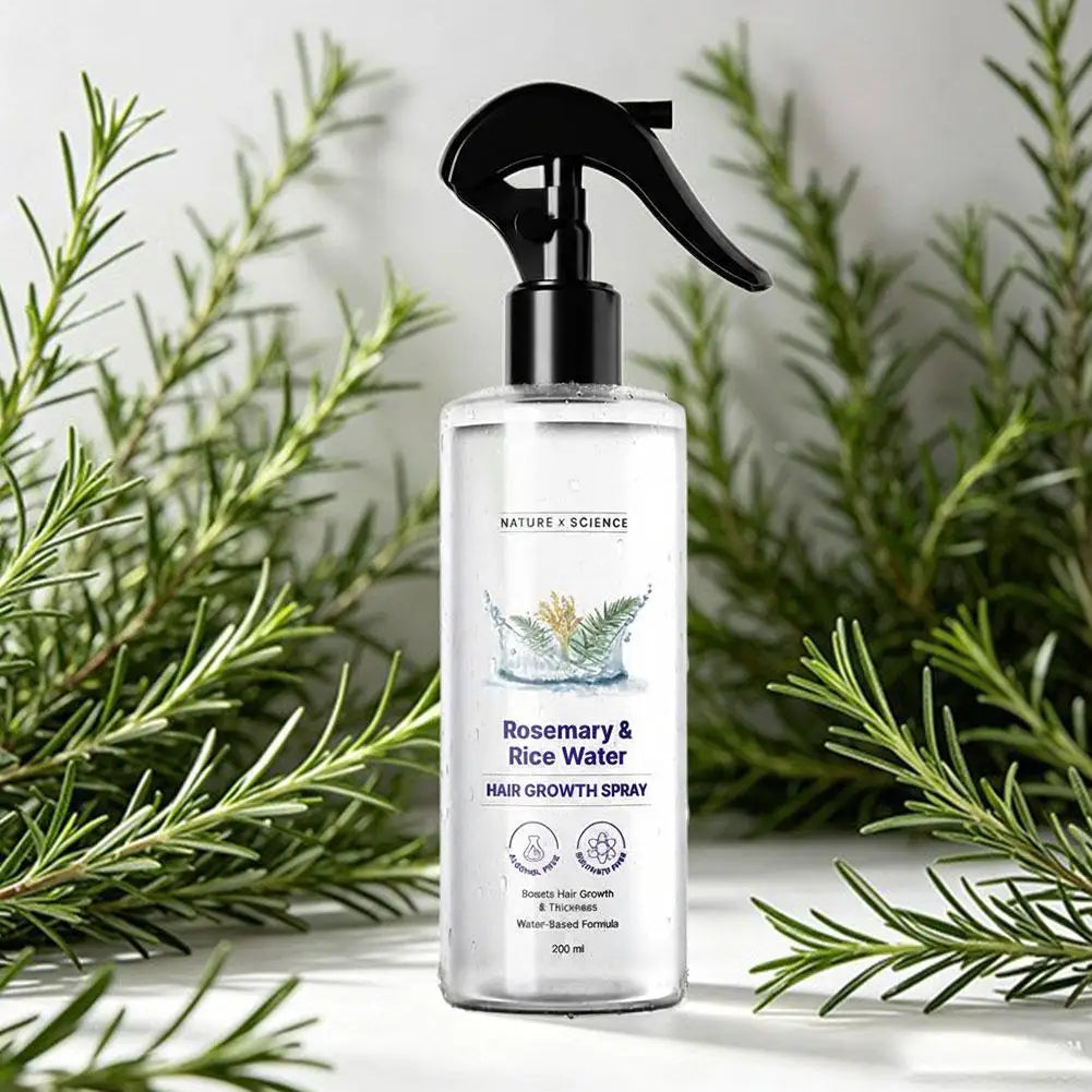 Rosemary & Rice Water Natural Hair Growth Spray