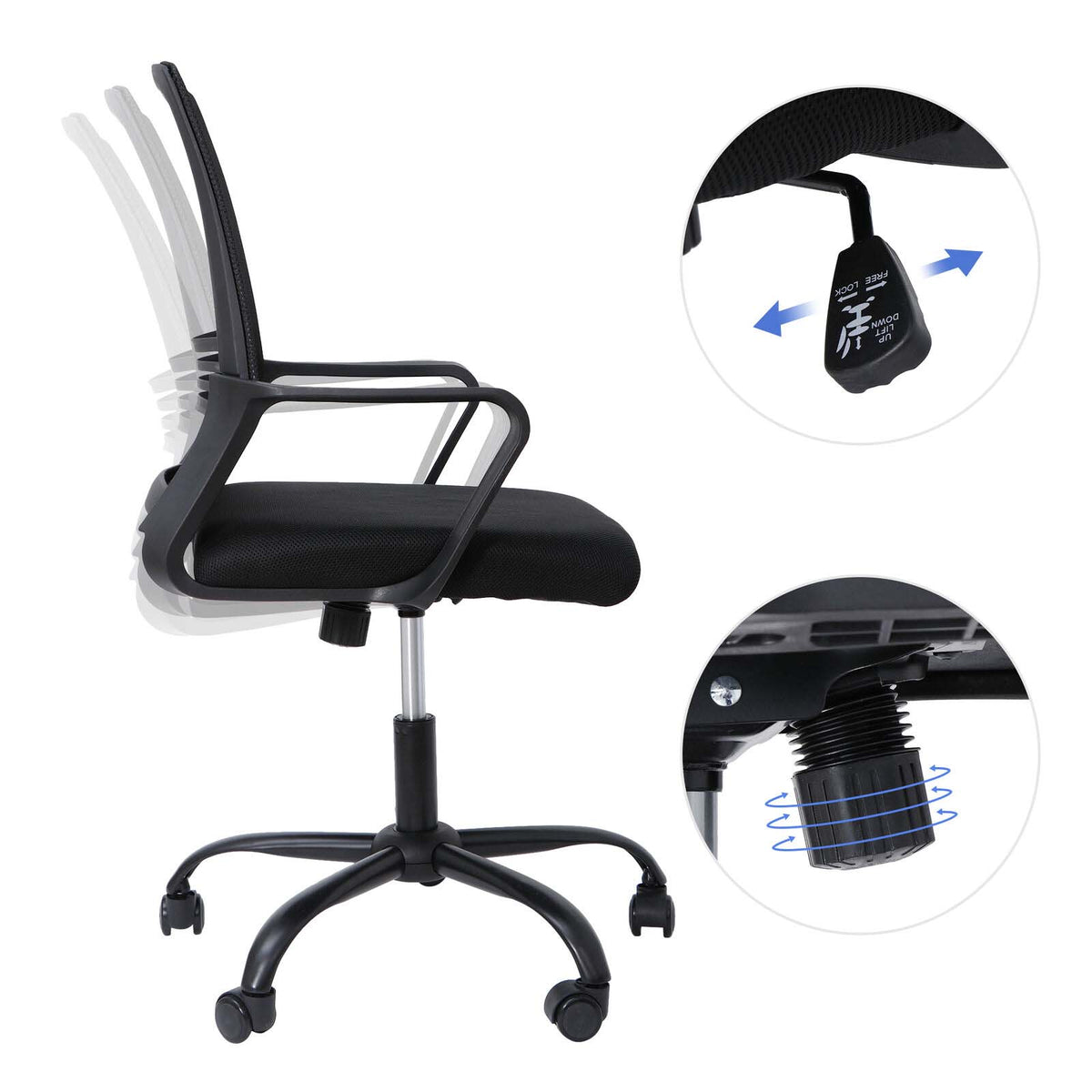 Ergonomic Office Breathable Mesh Chair
