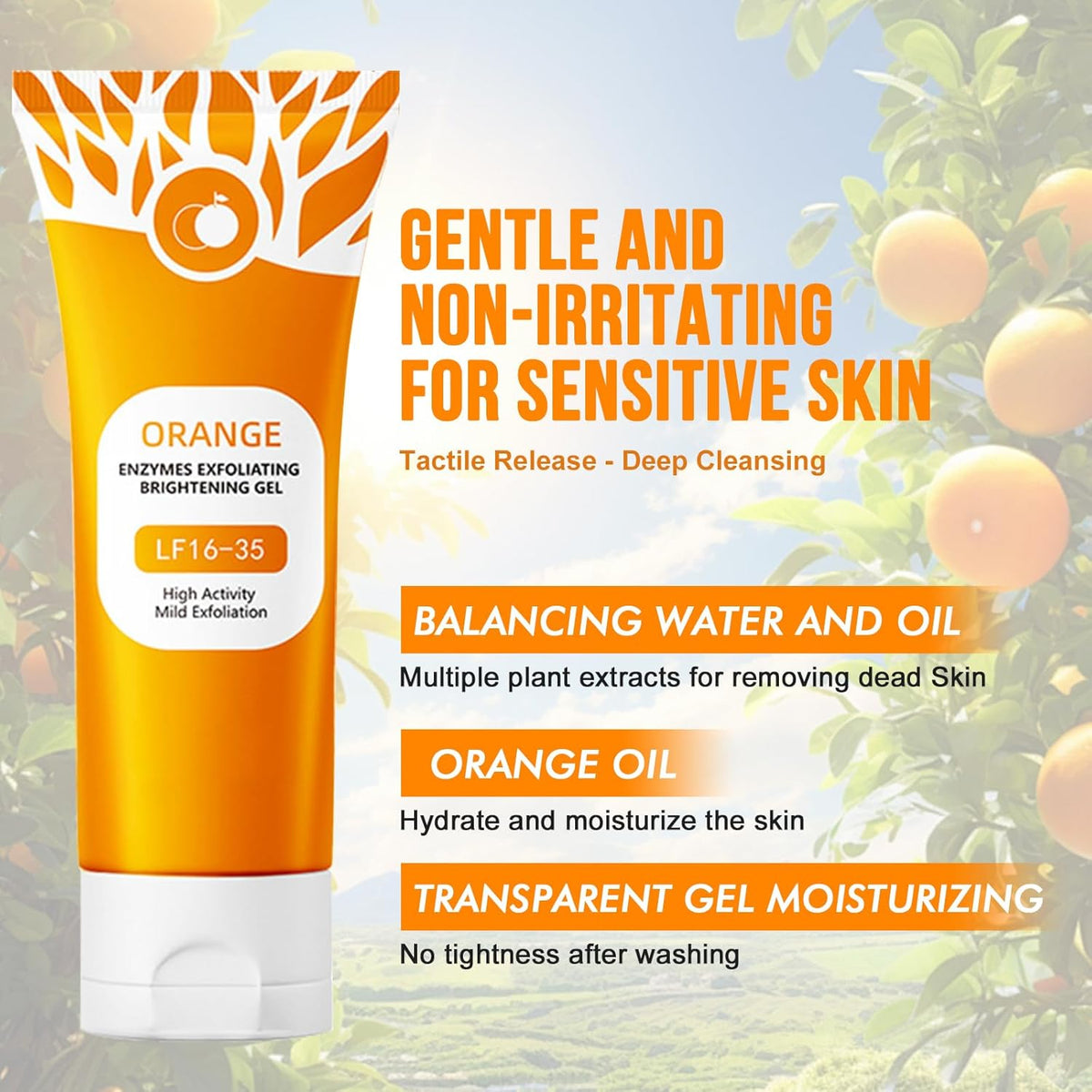 Orange Enzyme Exfoliating Gel