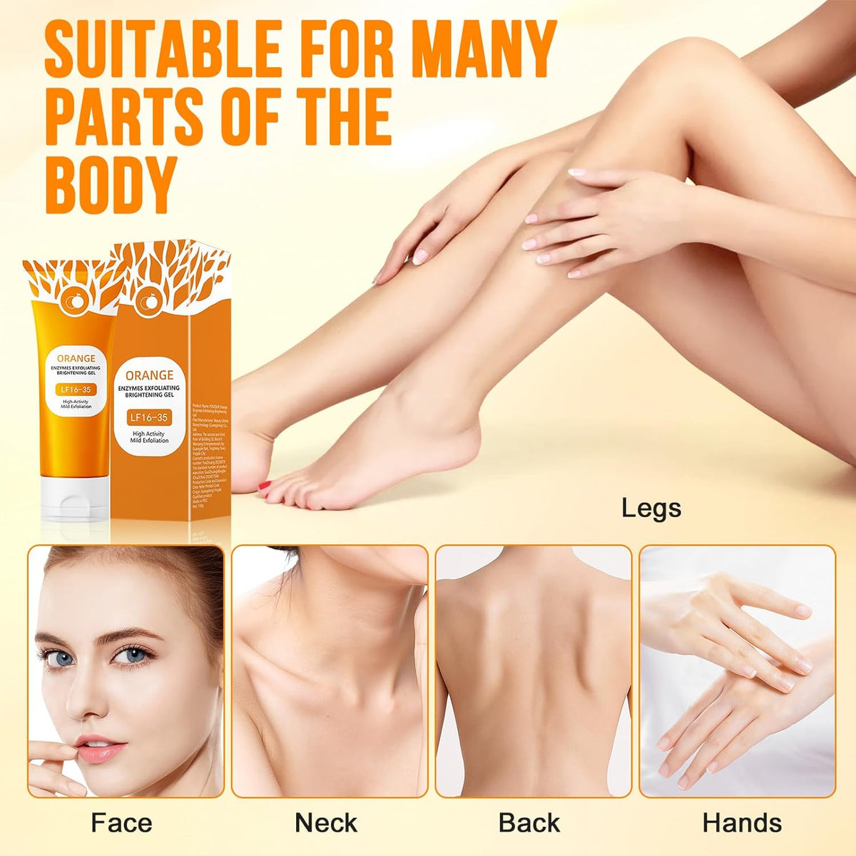 Orange Enzyme Exfoliating Gel