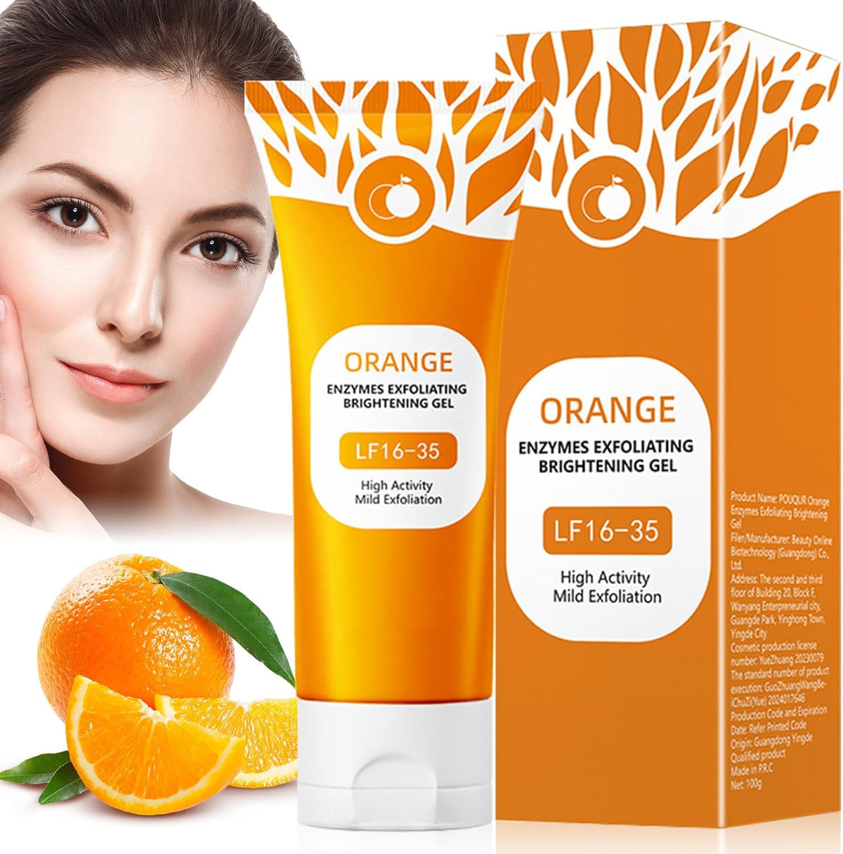 Orange Enzyme Exfoliating Gel