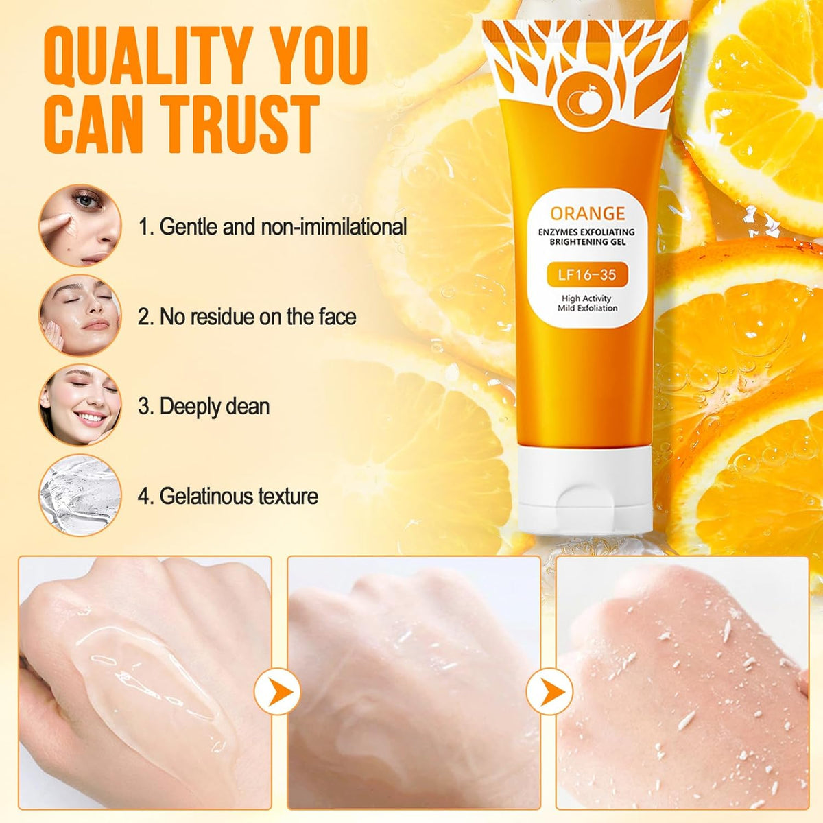 Orange Enzyme Exfoliating Gel