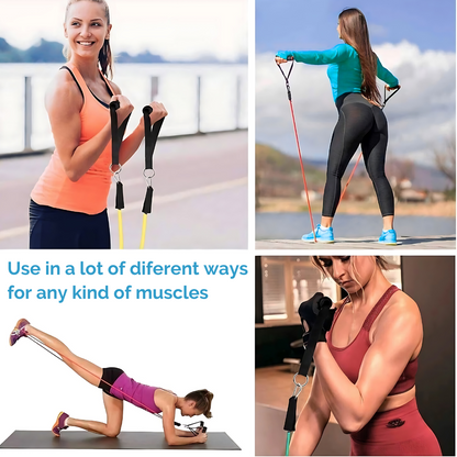 11PC Resistance Bands Set