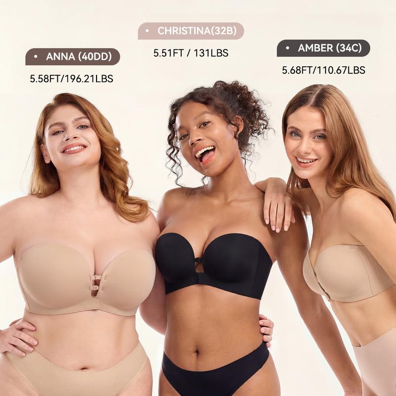 Veerola™ Seamless Comfort Push-Up Bra