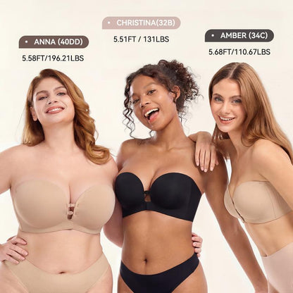 Veerola™ Seamless Comfort Push-Up Bra