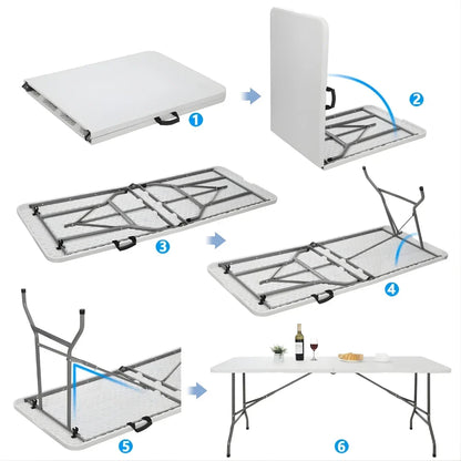 Easy-Carry Folding Table