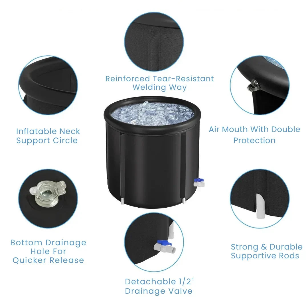 Ice Bath Tub Cold Plunge with Cover