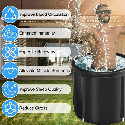 Ice Bath Tub Cold Plunge with Cover