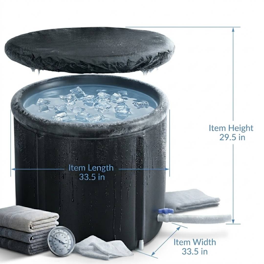 Ice Bath Tub Cold Plunge with Cover