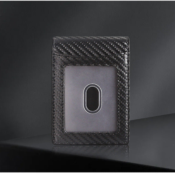 VaultGuard™ Leather RFID Pop-Up Wallet