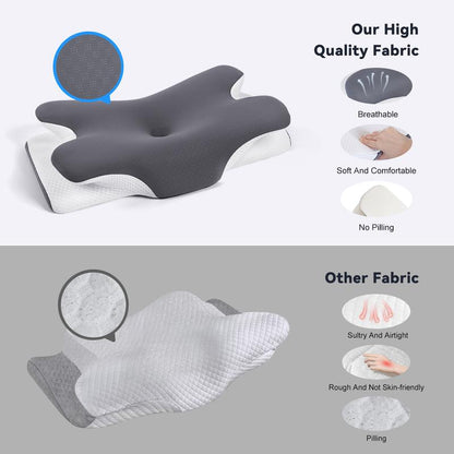 Advanced Cooling Memory Neck Adjustable Pillow
