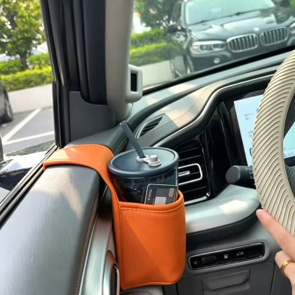 Multi-Purpose Storage Pouch, Car Cup Holder