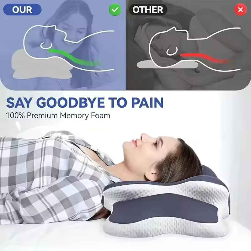 Advanced Cooling Memory Neck Adjustable Pillow