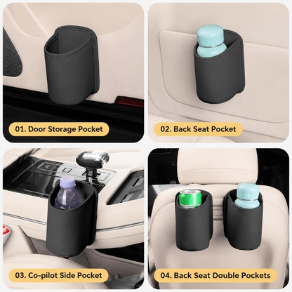 Multi-Purpose Storage Pouch, Car Cup Holder