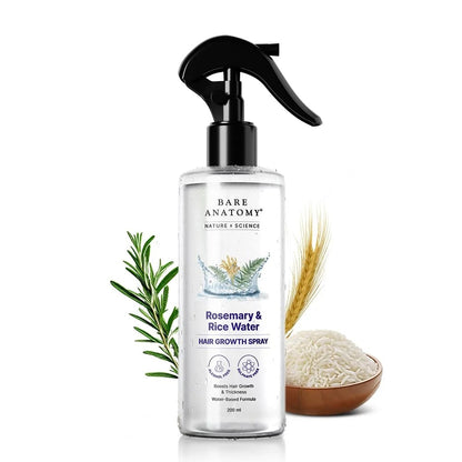 Rosemary & Rice Water Natural Hair Growth Spray