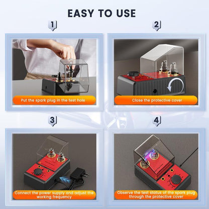 Spark Plug Tester with Dual Test Holes